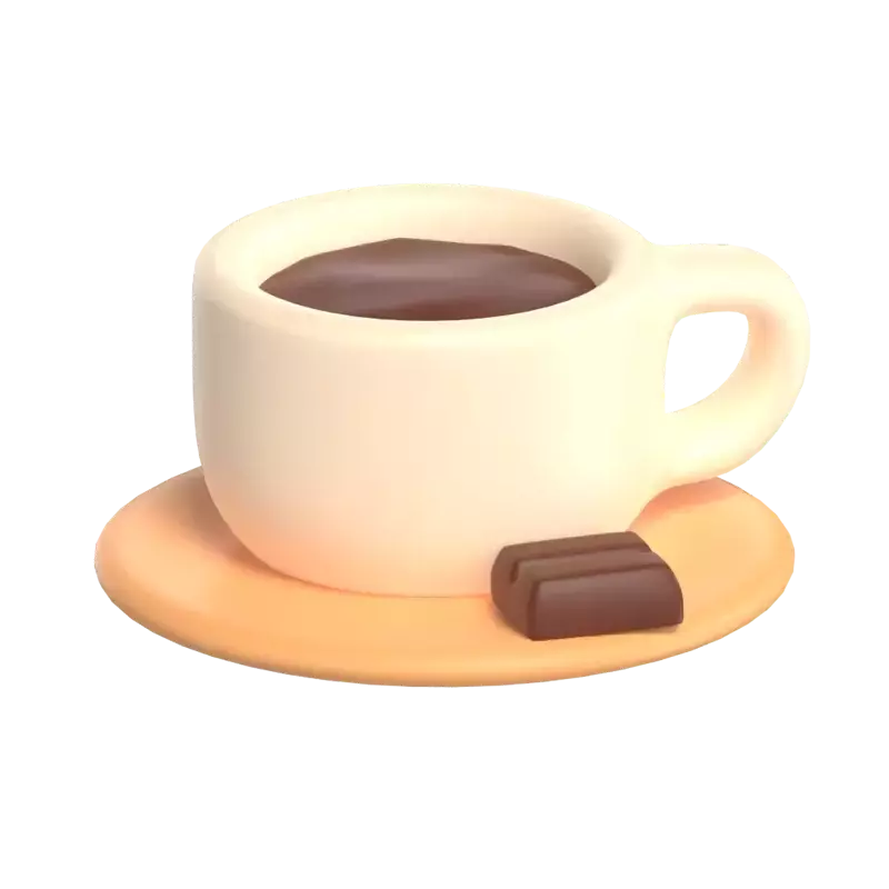 Chocolate Drink 3D Graphic