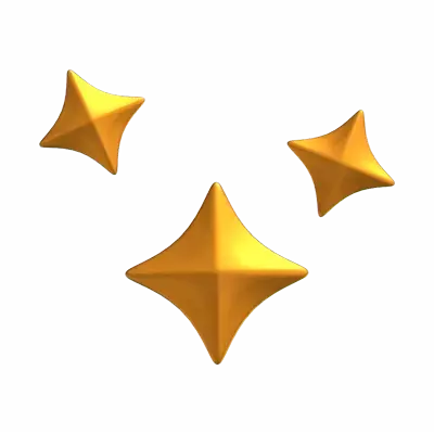 3D Star Model Celestial In The Night Sky 3D Graphic