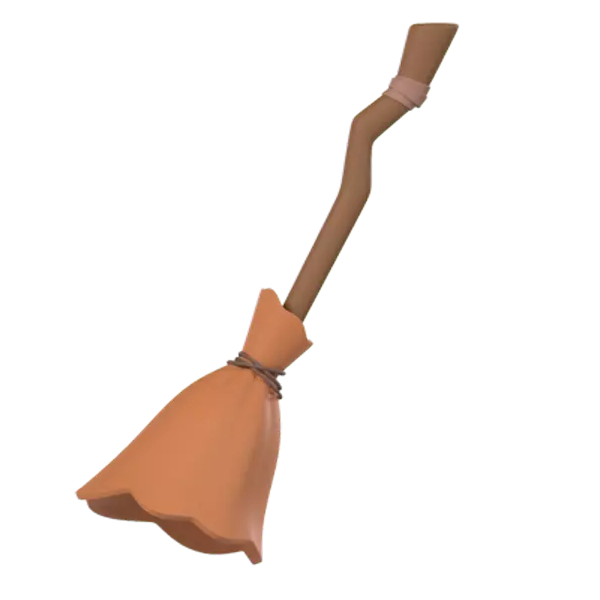 Magic Broom 3D Graphic