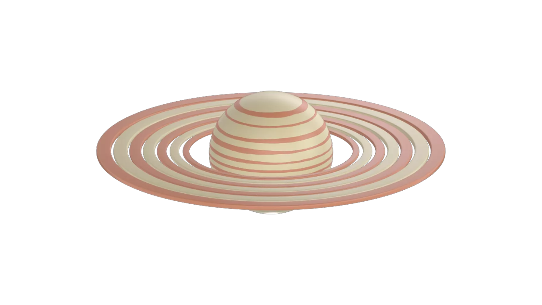 Saturn 3D Graphic