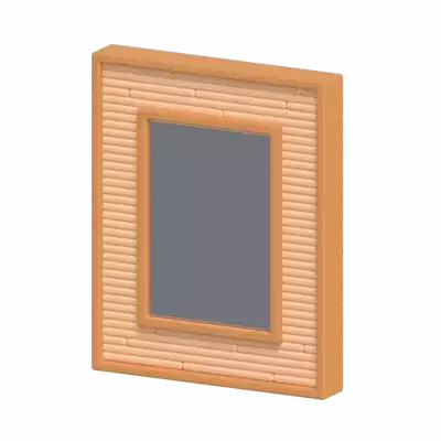 Square Mirror 3d model--f06615bc-ad7d-450b-9bd7-3521d33293aa