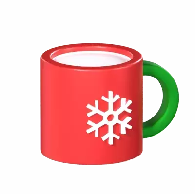 Christmas Mug 3D Graphic