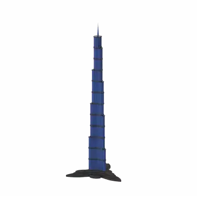 Burj Khalifa 3D Graphic