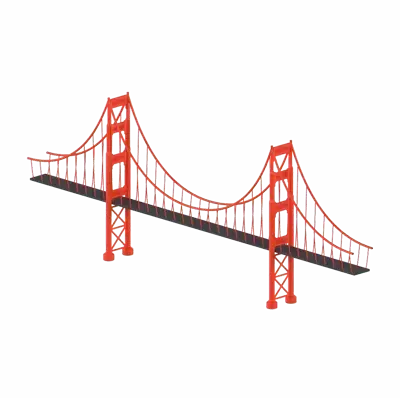 Golden Gate Bridge 3d model--50cd4fbd-4eec-4be9-b777-8a95d575552d