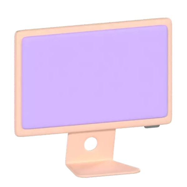 Monitor 3D Graphic