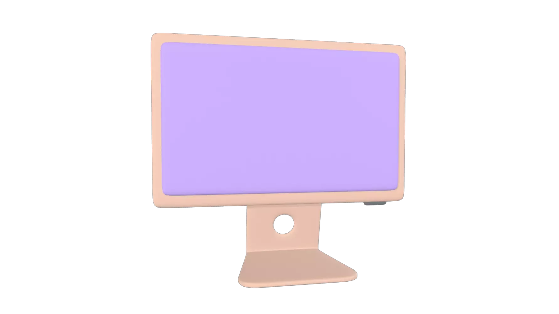 Monitor 3D Graphic