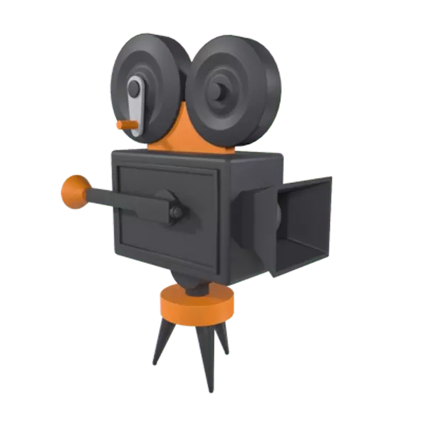 Filmkamera 3D Graphic