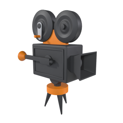 Filmkamera 3D Graphic