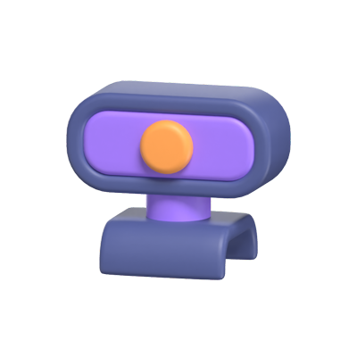 Webcam 3D Icon Model 3D Graphic