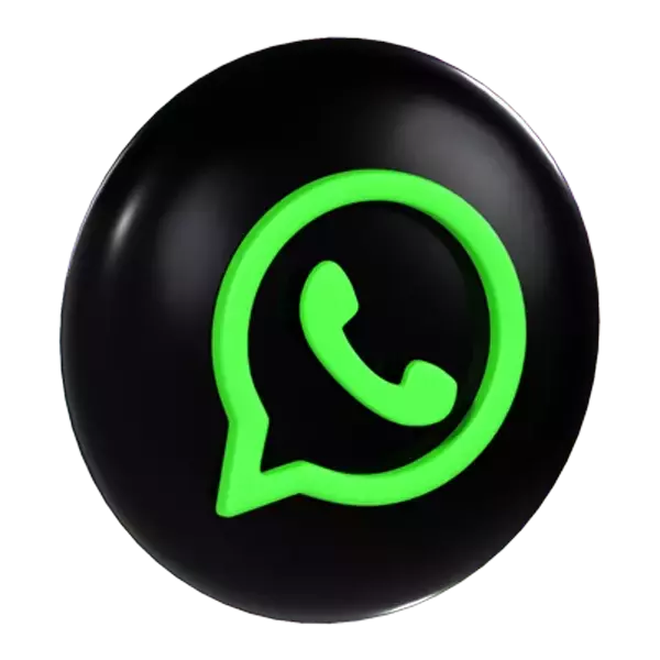 Whatsapp 3D Graphic