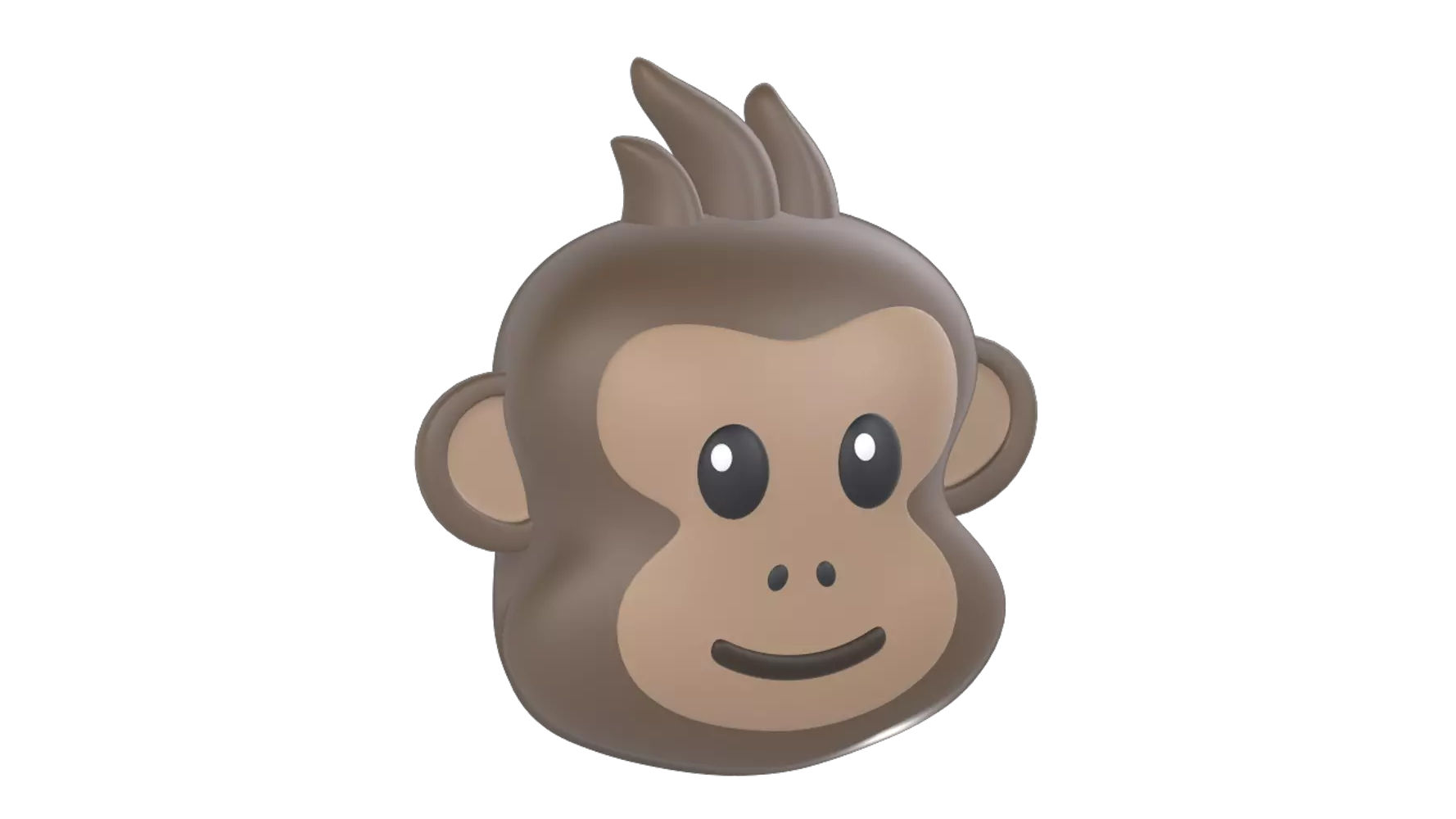 Monkey Head 3d model--ae0ec49e-c44e-44f6-a011-9bef993a5a9f