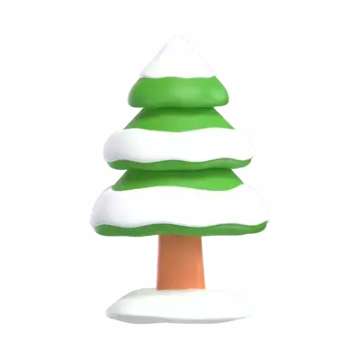 Snowy Pine Tree 3d model--074ac8d7-9aee-4d0e-b668-9d914316ae7b