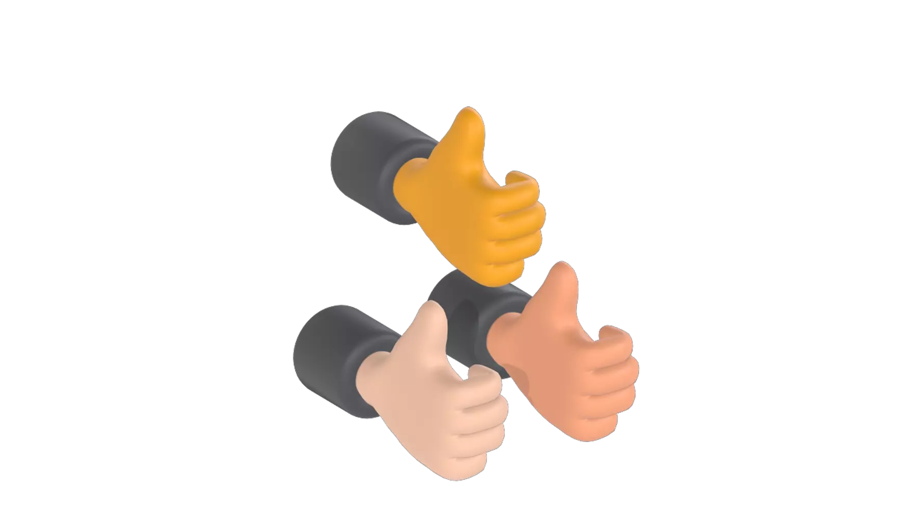 Thumb Up 3d model--aace3911-ce62-4122-8263-bf1f3beb94ee