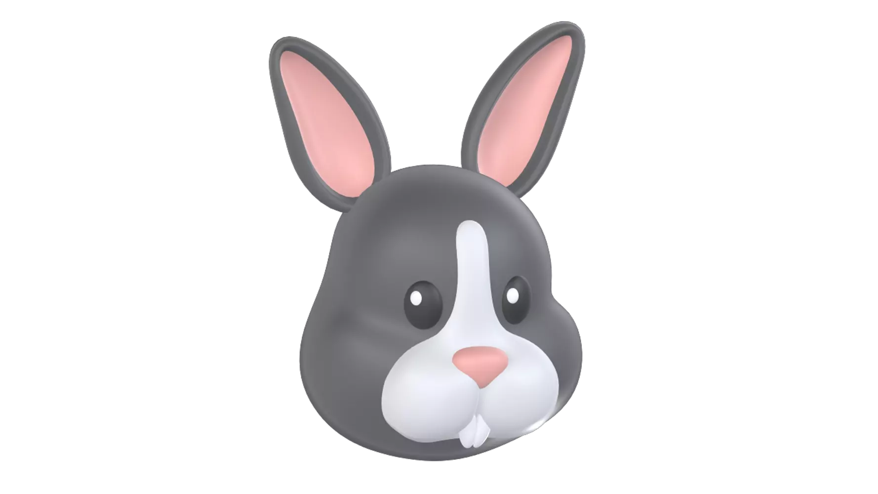 Rabbit 3D Graphic