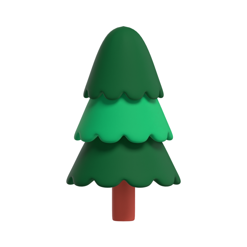 Golf Tree 3D Icon Model 3D Graphic