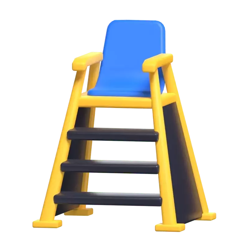 Judge Chair 3D Graphic