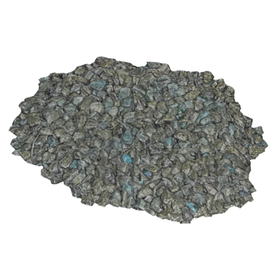 Bunch Of Rocks & Pebbles 3D Model 3D Graphic