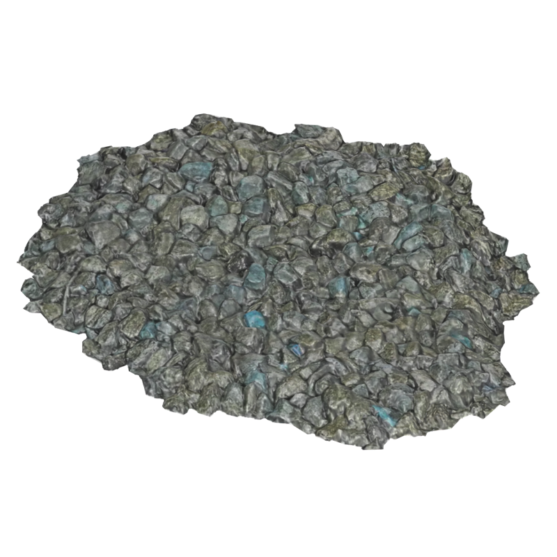 Bunch Of Rocks & Pebbles 3D Modell 3D Graphic