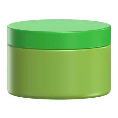 Plastic Jar 3D Graphic