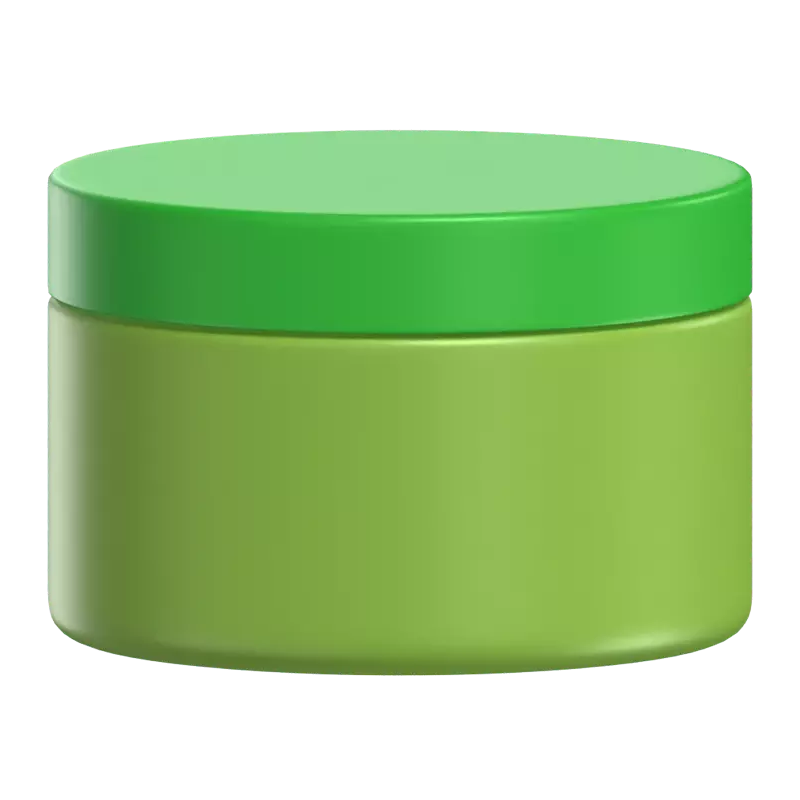 Plastic Jar 3D Graphic