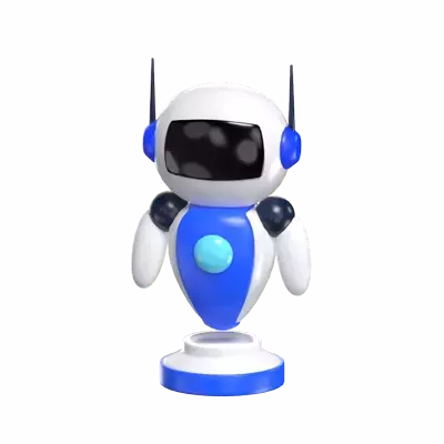 3D Robotics Club Logo Innovation 3D Graphic