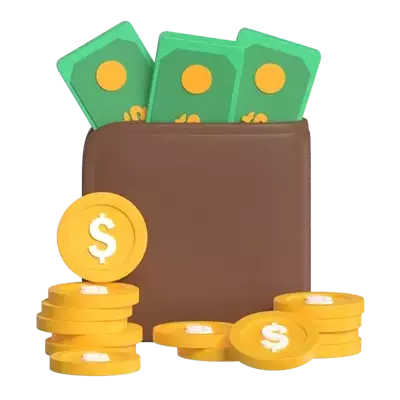 Wealth Management 3D Graphic