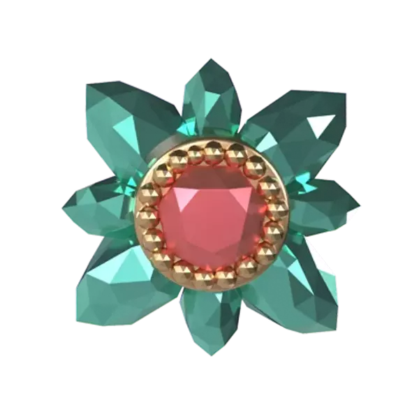 Broche 3D Graphic