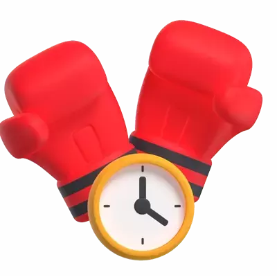 Time Boxing 3D Graphic