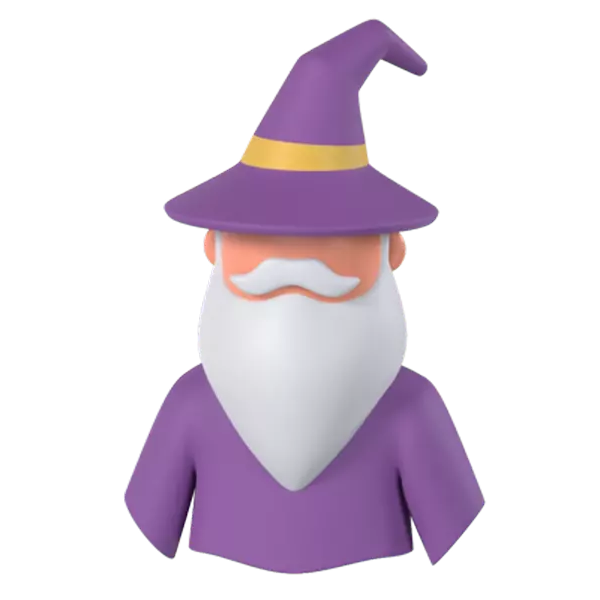 Wizard 3D Graphic