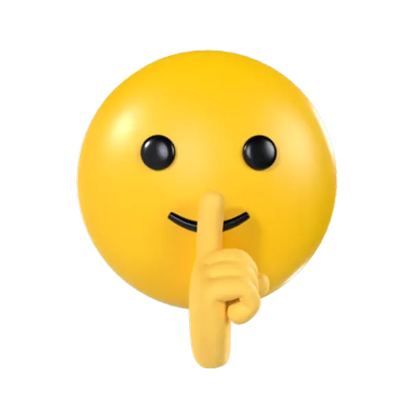 Shushing Emoji 3d model--1df10377-1483-48f9-a002-4ed0aa4e2704