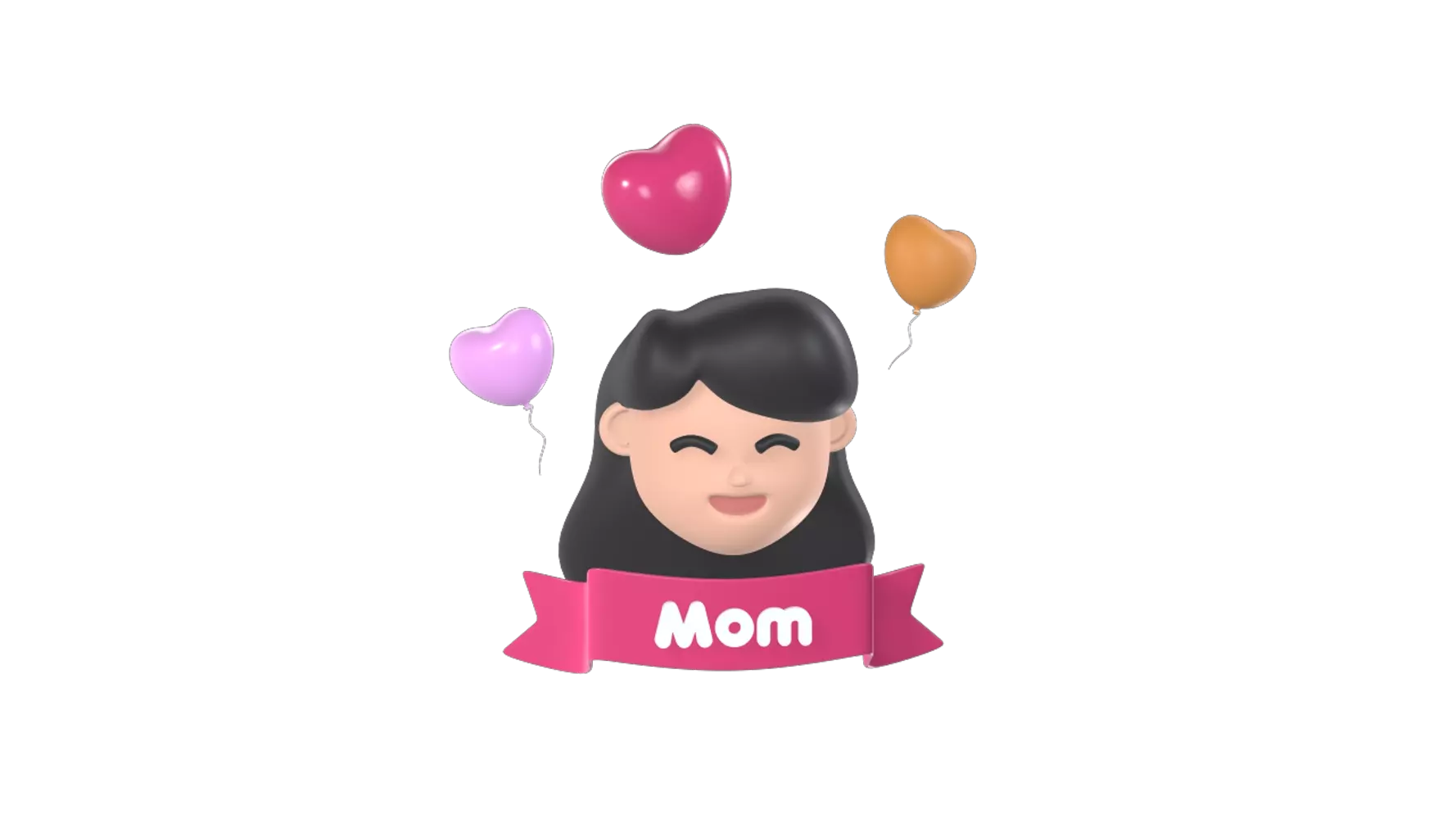 Mom 3D Graphic