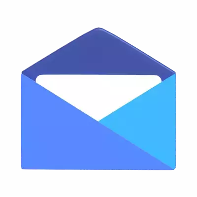 Email 3D Graphic