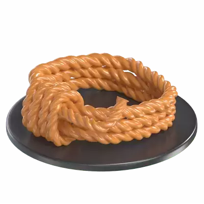 Camping Rope 3D Graphic
