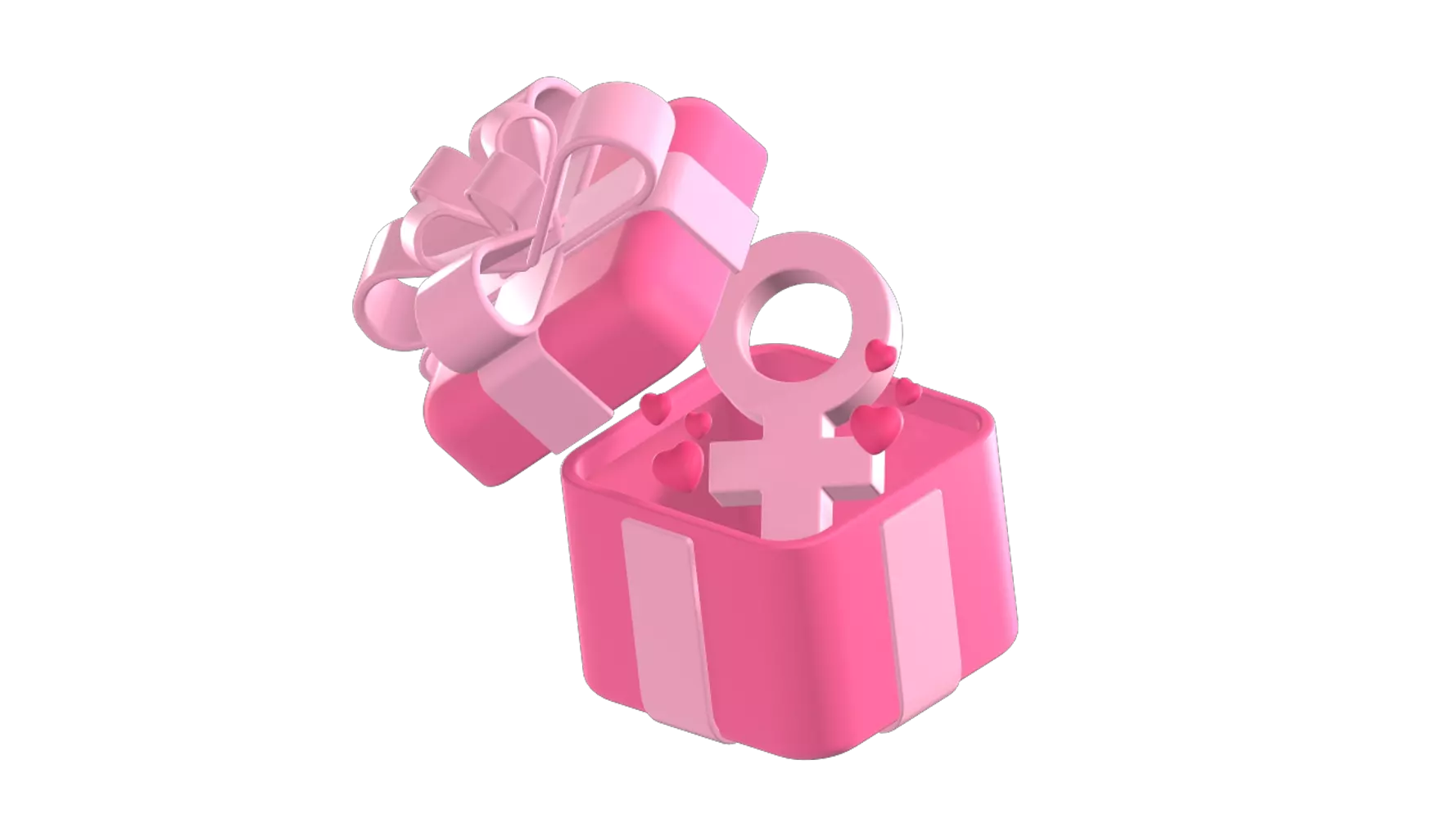 regalo del día de la mujer 3D Graphic