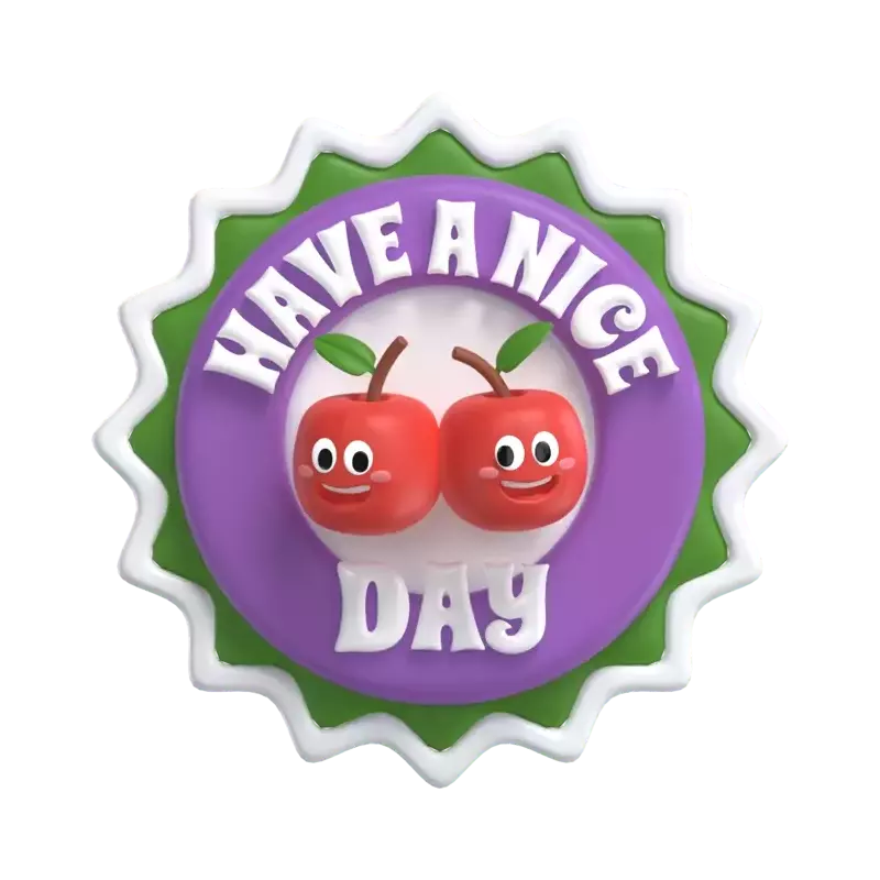 Have A Nice Day 3D Graphic
