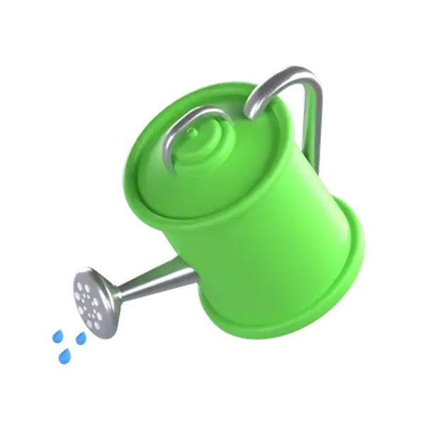 Watering Can 3D Graphic