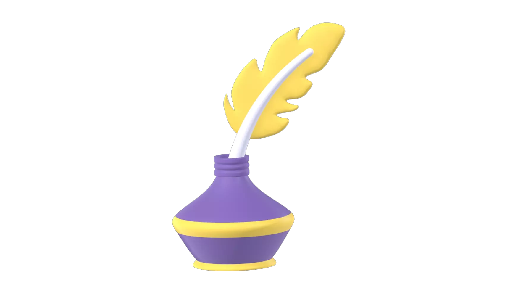 Ink And Feather 3d model--2b5be327-0f8b-43d3-b753-8c235595c741