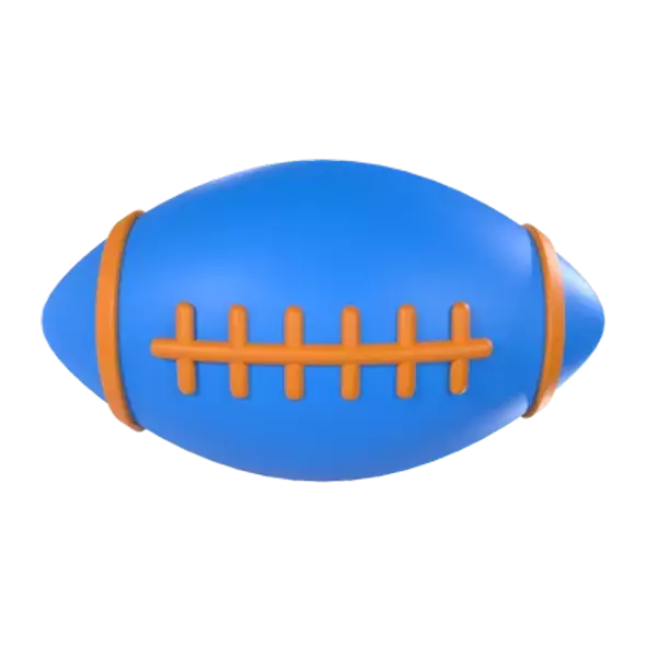 American Football 3D Graphic