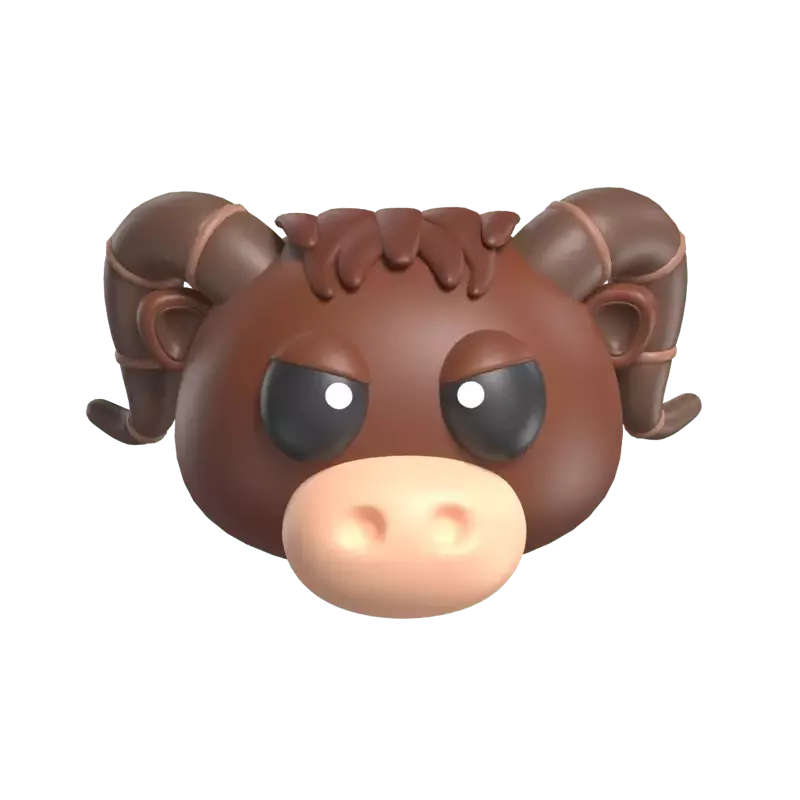 Muskox 3D Graphic