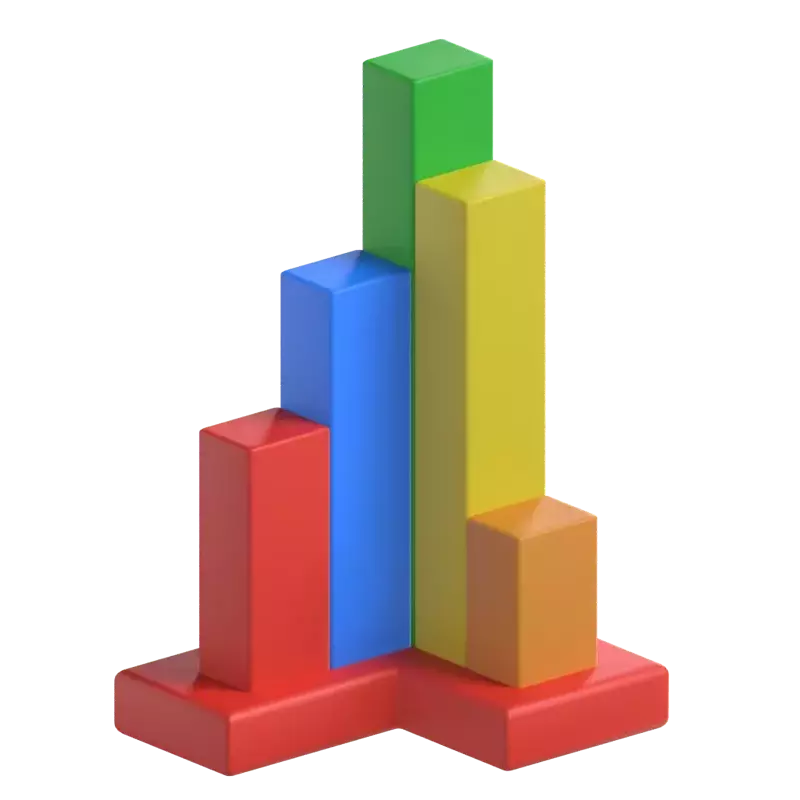 Balkendiagramm 3D Graphic