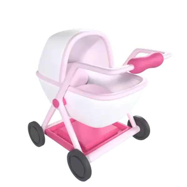 Kinderwagen 3D Graphic