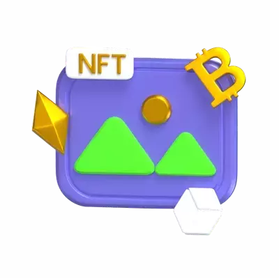 NFT Photo 3D Graphic