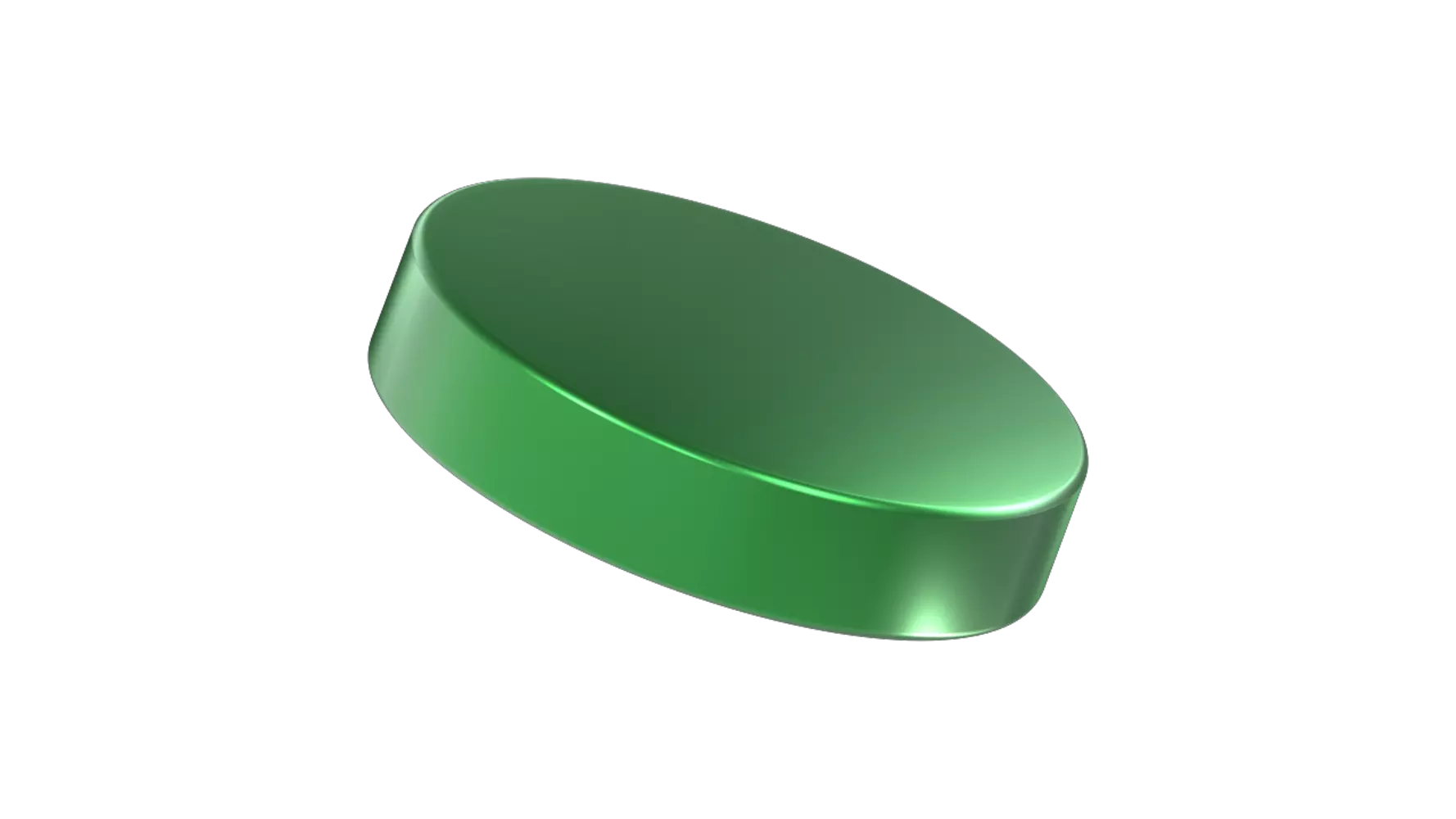 Thin Cylinder 3D Graphic