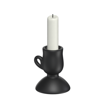 Beautiful Classic Candle Holder 3D Model 3D Graphic