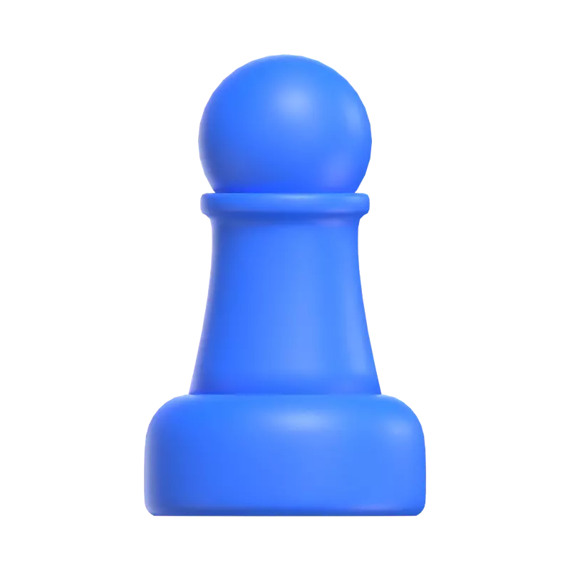 Chess Piece 3D Graphic