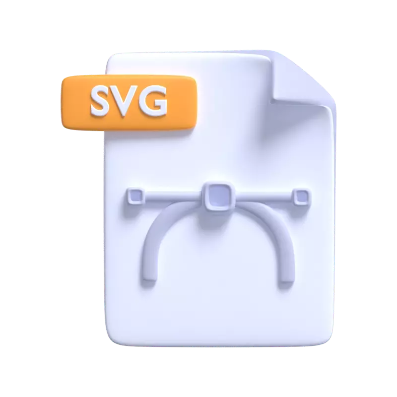 SVG-Dateiformat 3D-Modell für Design-Software