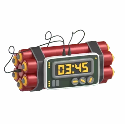 Time Bomb 3d model--43686341-5770-4f73-8908-2690c516e9e4