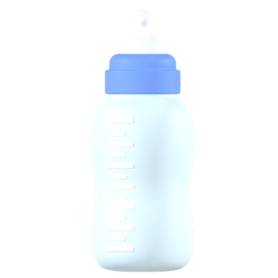 Feeding Bottle 3D Graphic