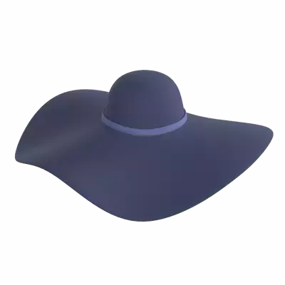 Floppy Hat 3D Graphic
