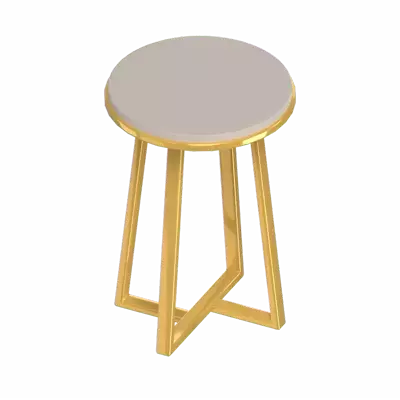 End Table 3D Graphic